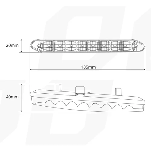 Svetlá pre denné svietenie DRL 810 AMIO-01266 - obr. 5