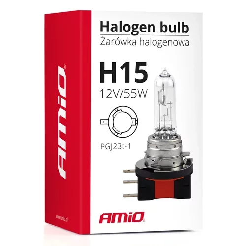 Halogénová žiarovka H15 12V/55W AMIO - obr. 4