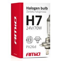 Halogénová žiarovka H7 24V 70W UV filter (E4) AMIO - obr. 4