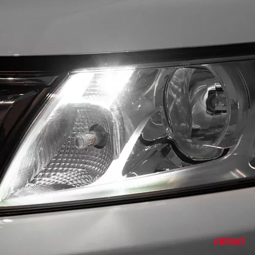 LED žiarovky CANBUS 6SMD-2 5730 T10 (W5W) White /AMiO/ - obr. 2