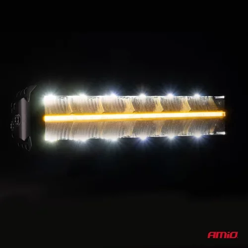 Pracovné panelové svetlo LED BAR AWL70 60W 6500K 8000lm 30cm 12V 24V AMiO-04211 - obr. 5