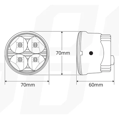 Svetlá pre denné svietenie DRL 510HP AMIO-01524 - obr. 7