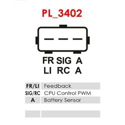 Regulátor alternátora AS-PL ARE6038S2 - obr. 3