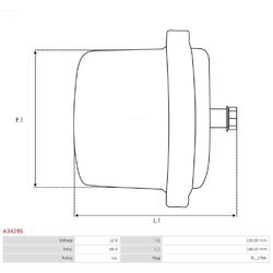 Alternátor AS-PL A3429S - obr. 4