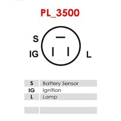 Regulátor alternátora AS-PL ARE6008 - obr. 3