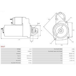 Štartér AS-PL S0117 - obr. 4