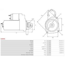 Štartér AS-PL S0895S - obr. 4