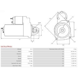 Štartér AS-PL S9175(LETRIKA) - obr. 4