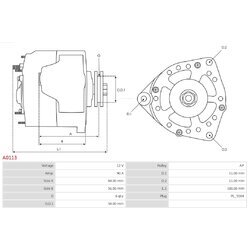 Alternátor AS-PL A0113 - obr. 4