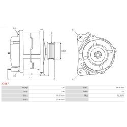 Alternátor AS-PL A3287 - obr. 4