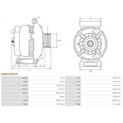 Alternátor AS-PL A6082(DENSO) - obr. 4