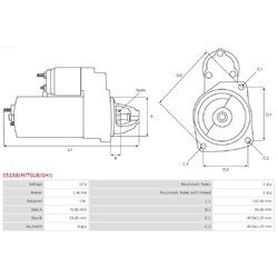 Štartér AS-PL S5188(MITSUBISHI) - obr. 4