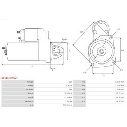 Štartér AS-PL S9491(NIKKO) - obr. 4