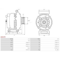 Alternátor AS-PL A5034PR - obr. 4