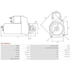 Štartér AS-PL S0477(BOSCH) - obr. 4