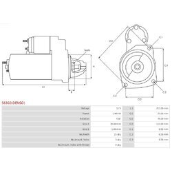 Štartér AS-PL S6302(DENSO) - obr. 4