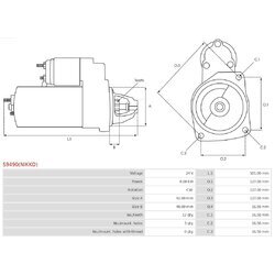 Štartér AS-PL S9490(NIKKO) - obr. 4