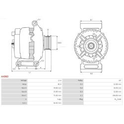 Alternátor AS-PL A4060 - obr. 4