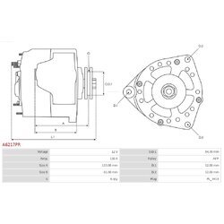 Alternátor AS-PL A6217PR - obr. 4