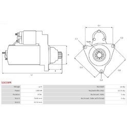 Štartér AS-PL S0659PR - obr. 4