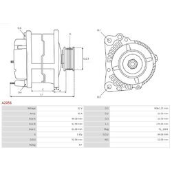 Alternátor AS-PL A2056 - obr. 4