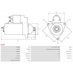 Štartér AS-PL S5059 - obr. 4