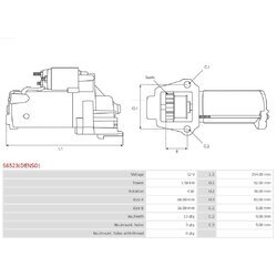 Štartér AS-PL S6523(DENSO) - obr. 4