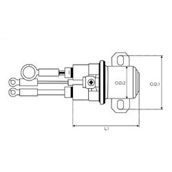 Elektromagnetický spínač pre štartér AS-PL SS1171P - obr. 3