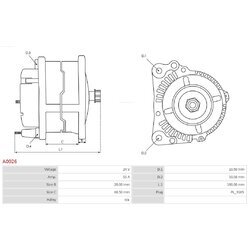 Alternátor AS-PL A0026 - obr. 4