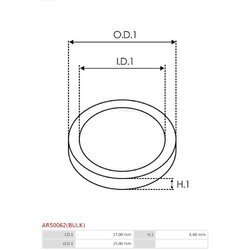 Sada na opravu alternátora AS-PL ARS0062(BULK) - obr. 1