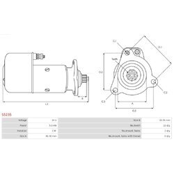 Štartér AS-PL S5235 - obr. 4