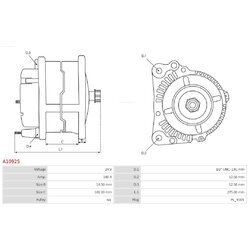 Alternátor AS-PL A1092S - obr. 4