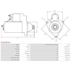 Štartér AS-PL S1094(DELCO) - obr. 4