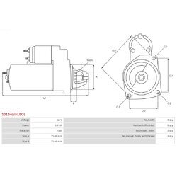 Štartér AS-PL S3134(VALEO) - obr. 4