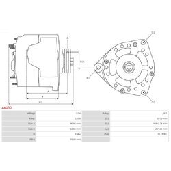 Alternátor AS-PL A6030 - obr. 4