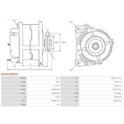 Alternátor AS-PL A6164(DENSO) - obr. 5