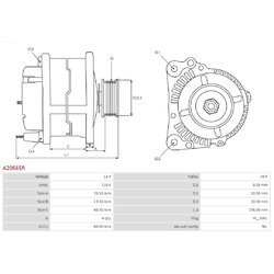 Alternátor AS-PL A2066SR - obr. 4