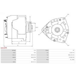 Alternátor AS-PL A4143PR - obr. 4