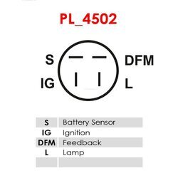 Regulátor alternátora AS-PL ARE6006 - obr. 3