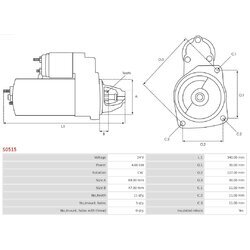 Štartér AS-PL S0515 - obr. 4