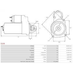Štartér AS-PL S1135 - obr. 4
