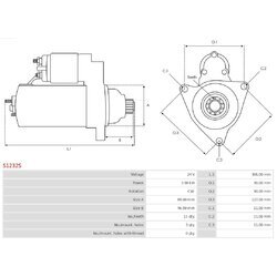 Štartér AS-PL S1232S - obr. 4