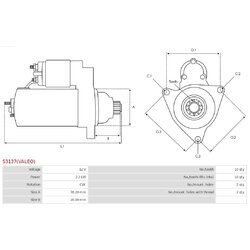 Štartér AS-PL S3137(VALEO) - obr. 4