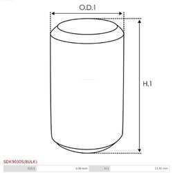 Opravná sada pre štartér AS-PL SDK9030S(BULK) - obr. 1