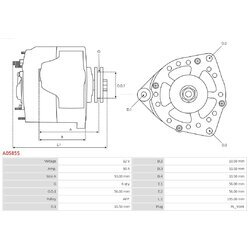Alternátor AS-PL A0585S - obr. 4