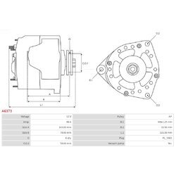 Alternátor AS-PL A6373 - obr. 4