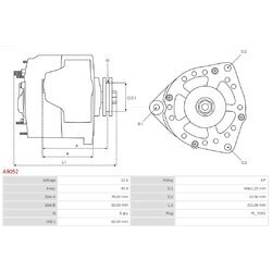 Alternátor AS-PL A9052 - obr. 4