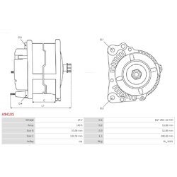 Alternátor AS-PL A9418S - obr. 4