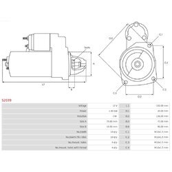 Štartér AS-PL S2039 - obr. 4