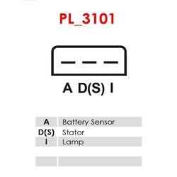 Regulátor alternátora AS-PL ARE9011 - obr. 3